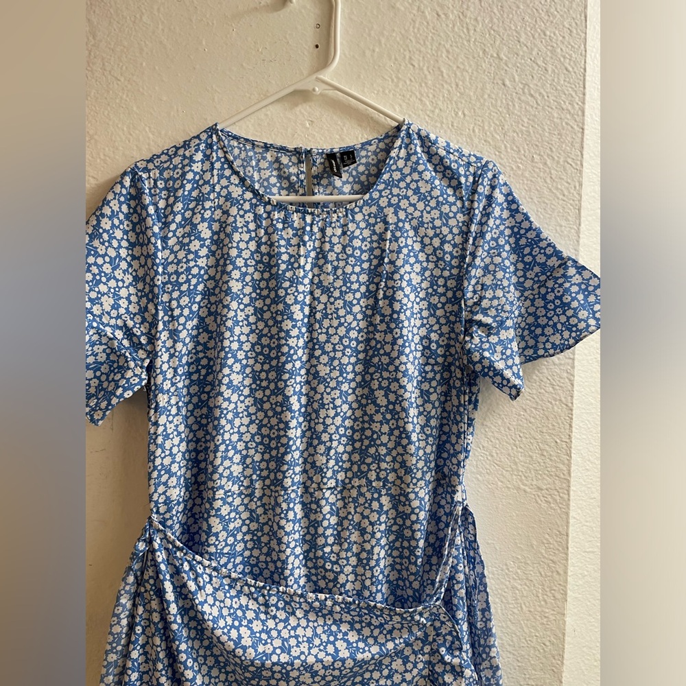 ASOS vero moda wrap style midi dress Size L - Picture 6 of 7